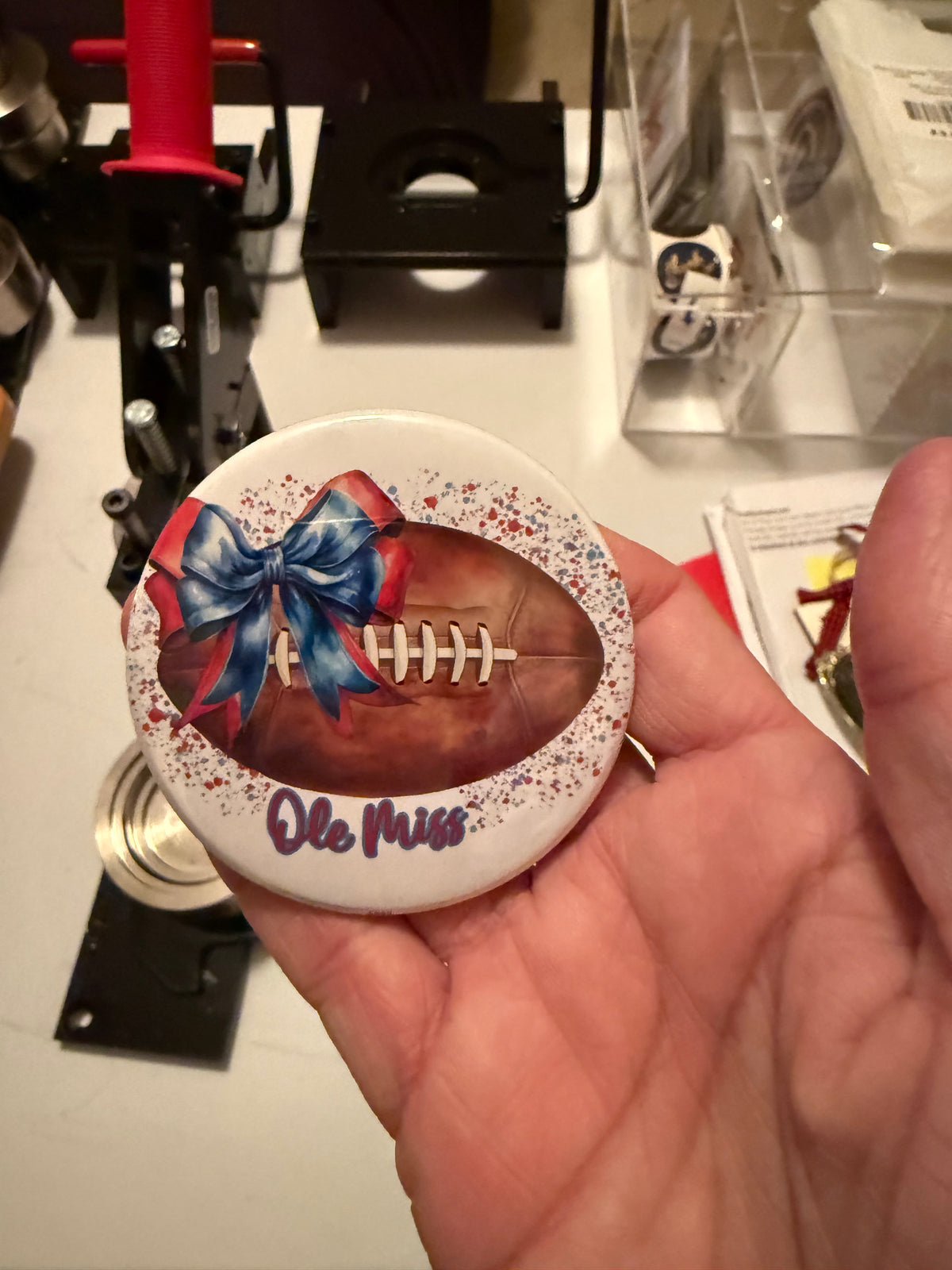 Ole Miss - Round Tailgate & Tradition Pins