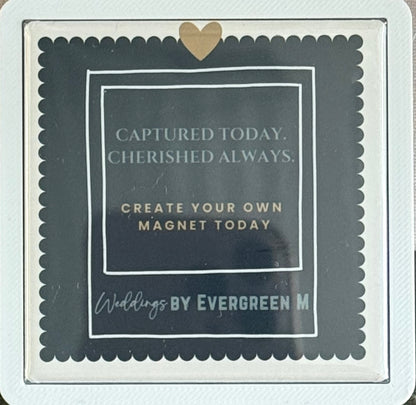 Signature Interactive Custom Photo to Magnet Booth